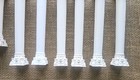10 Vintage 1970s Wilton Greek Roman Pillars Wedding Cake Columns 5    7 