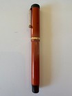 Parker Duofold Senior Big Red Fountain Pen Lucky Curve Nib As-is Project Pen