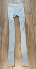 Guc Mini Boden Girls Blue Ribbed Footless Ankle Tights Size 11-12 Years