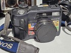 Vintage Camera Lot - Sony Cybershot Digital - Kodak Instamatic - Duaflex - More