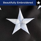 Thin Blue Line Usa Flag 3x5 Ft With Embroidered Stars  Sewn Stripes  Brass Gr   