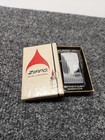 Vintage 1968 Slim Zippo   no  1615 H p ribbon  New  Old Stock   Boxed