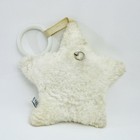 Vintage Eden Musical Star Plush White Wind Up Felt Face Bow Twinkle Twinkle