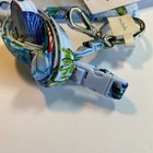 Vera Bradley Zip Id Case Breakaway Lanyard Anchors Aweigh Set Badge Holder New