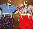 Cat   Jack Boys Outfits Shorts And T Shirts Size 2t