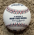 Unique Rawlings Official Mlb 4th Of July Baseball-red   Blue Stitches-new In Box