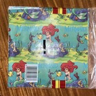 Vtg Opened Pk Single Sheet Cleo Disney   s Little Mermaid Gift Wrap
