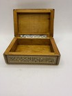 Old Persian Style Inlaid Small Jewelry trinket Box 5x3