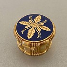 White Linen Est  e Lauder Holiday Remembrance Box Solid Perfume Compact From 1983