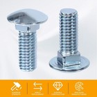 Front Rear Bumper Bolts Kit Capped Round Head Compatible With Ford 7 16-14x1-1 4