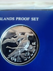 1976 British Virgin Islands Proof Coin Set      Coa  Franklin Mint