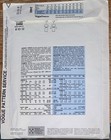 Vtg Vogue Sewing Pattern 2460 Oscar De La Renta Dress W pockets Sz 8-10-12 Uncut