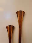 Hand Made Canoe Paddels Vintage Matched Set  Maine Hardwoods