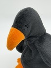 Caw The Crow   Authentic Ty Beanie Baby   3rd Gen Hang  1st Gen Tush   3 1