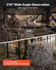 Hunting Blind   see Through Ground Blinds With Carrying Bag  360 Degree Portable C