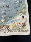 Vintage  Copyright 1941 Don The Beachcomber Tiki Bar Map Menu  Los Angeles 