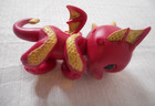 Wowwee 2017 Fingerlings Baby Dragon Ruby Red And Gold Authentic Makes Sounds