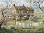 Spring House 2 - Chart Counted Cross Stitch Patterns Needlework Diy Dmc Color