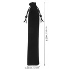 25 Pcs Drawstring Pen Pouch Pen Sleeve Holder Single Pen Bag Case