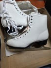 Classic Ccm Size 7 Women s White Ice Figure Skates Champion Deluxe New In Box