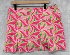 Katherine Way Wells Fargo Pga Scottsdale Print Skort Women s L  190 Msrp Nwt