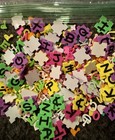 Foam Stickers  1qt  Bag - Foamies Letters  Alphabet  Hearts   Shapes  new 