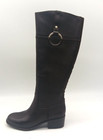 Alfani Briaa Dark Brown Leather Knee High Riding Boot Wmn s Size 7 5 M