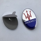Car Front Hood Emblem Badge For Maserati Quattroporte Levante Ghibli Granturismo