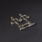 Antique Nepalese Tibetan Brass bronze Double Bell Thogchag Pendant