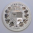 2019 Germania 1 Oz 5 Mark Allegories Britannia  in Capsule   999 Silver Csd404