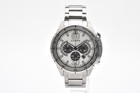  n Mint  Citizen Eco-drive B620-s091349 White Dial Chronograph Men s Watch Japan