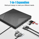 Slim External Cd Dvd Drive Usb 3 0 Disc Player Burner Writer For Laptop Pc Mac