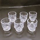 Shot Glasses Set Of 6 Crystal 3d Gothic 3dtiki Barstyle