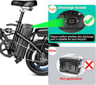 48v 10ah 13ah 20ah Folding Electric Ebike Lithium Battery For 200w-1000w Motor