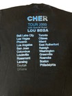 Vintage Cher T-shirt Do You Believe Concert Shirt Tee Size L Faded