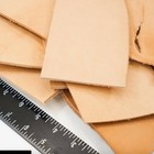 2lb Vegetable Tan Tooling Cowhide Leather Scraps 6-10 Oz  Thickness Pieces