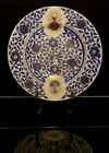 Antique Mid East Persian Hand Painted Porcelain- Qajar King   Prime Minister