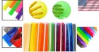 Vibrant 9-color Transparent Pvc Vinyl Pack - Perfect For Crafts   Accessories