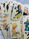 Vintage 1930 s Old Maid Card Game Whitman Complete Set In Box With Directions