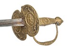 Rare Ornate 18th Century French Louis Xvi Court Rapier Small Sword C1750