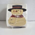 300 Ct Roll Christmas Snowman Gift Tags Self Adhesive Kraft Christmas Name Tags