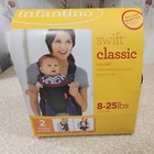 Infantino Swift Classic Adjustable Comfort Baby Carrier Sling 8 - 25 Lbs Black