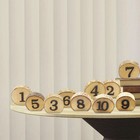 1-10 Wooden Table Number Rustic Party Wedding Decoration Number Blocks F wedding