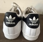 Adidas Superstar Originals White Black Leather Low Top Sneakers B42369