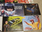 15 Autographed Nascar Hero Card Photo Lot Harvick  Busch  Logano  Brad K Briscoe
