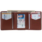 Alpine Swiss Mens Trifold Wallet Rfid Blocking Genuine Leather Bifold Id Window