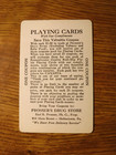 Mid 1900 s Vintage Playing Card Swap Coupon Butch Dog   Cuddling Cat