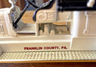Franklin County Pa Fire Truck Ertl 1926 Seagrave Bank 1 30 Scale Diecast Model