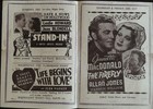 The Bride Wore Red Local Theater Herald 1937 Joan Crawford  Rare 