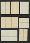 United States       1979 - 1981  Mint Never Hinged Plate Blocks   Blocks Of 4
